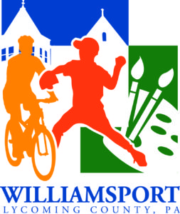 promotional graphic for the city of williamsport