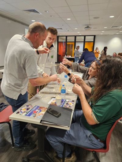 Leadership Lycoming team building exercise