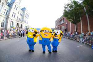 Minions in the parade