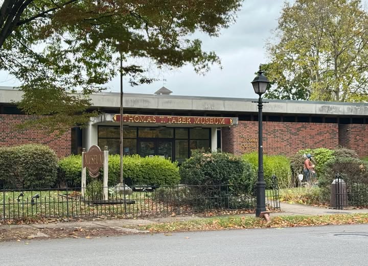 Entrance to the Taber Museum